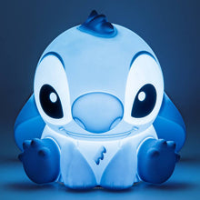 Load image into Gallery viewer, Stitch Blue cartoon-like character with large eyes on a dark blue background