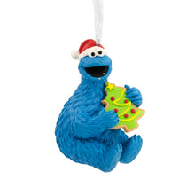 Load image into Gallery viewer, Cookie Monster Sesame Street Hanging Christmas Ornament