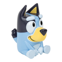 Load image into Gallery viewer, Bluey Blue cartoon dog figurine with a white background