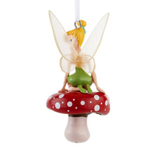 Load image into Gallery viewer, Collectable Disney Tinker Bell & Toadstool Ornament