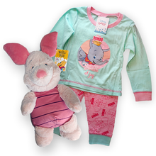 Load image into Gallery viewer, Disney Baby Gift Set – Dumbo Cotton Pyjamas & Winnie the Pooh Piglet Plush