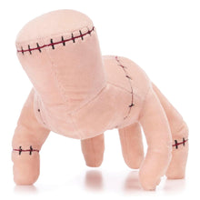 Load image into Gallery viewer, The Thing Plush toy with stiching details on a white background Rear