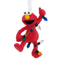 Load image into Gallery viewer, Collectible Sesame Street - Festive Elmo Ornament