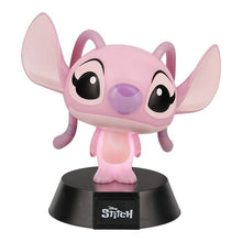 Load image into Gallery viewer, Angel Pink animated character figure on a black base with 'Stitch' branding