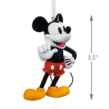 Load image into Gallery viewer, Mickey Mouse figurine with measurement label on a white background