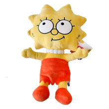 Load image into Gallery viewer, Simpsons Family Plush – Homer, Bart, Lisa, Marge & Maggie