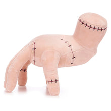 Load image into Gallery viewer, The Thing Plush toy resembling a voodoo doll with stitches on a white background side