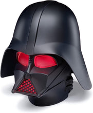 Load image into Gallery viewer, Star Wars Darth Vadar Light with Sound lit up red eyes and on white background