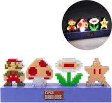 Load image into Gallery viewer, Super Mario Bros. Icons Light with illuminated insert
