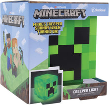 Load image into Gallery viewer, Minecraft Creeper Light with Sound packaging box