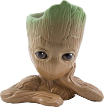 Load image into Gallery viewer, Groot Plant Pot Pen Holder front view on white background