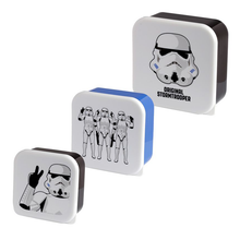 Load image into Gallery viewer, The Original Stormtrooper Stacking Lunch Boxes 3 Set