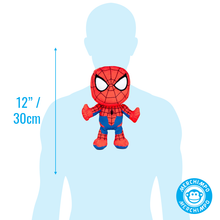 Load image into Gallery viewer, Spiderman Soft Toy Plush Medium 30cm size chart