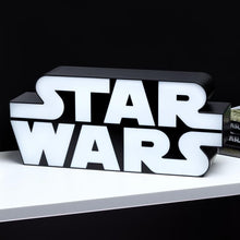 Load image into Gallery viewer, Star Wars Logo Light siting on white shelf
