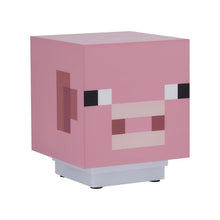 Load image into Gallery viewer, Minecraft Pig Light with Sound side view on white background