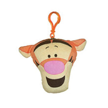 Load image into Gallery viewer, Winnie The Pooh 3 piece bag clip keyrings plush showing tigger