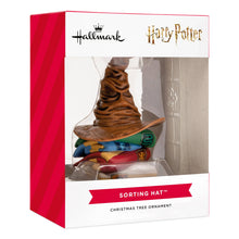 Load image into Gallery viewer, Collectable Harry Potter™ Sorting Hat and Robes Ornament
