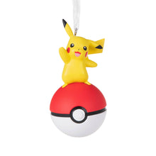 Load image into Gallery viewer, Collectable Pikachu &amp; Pokémon Ball Hanging Ornament
