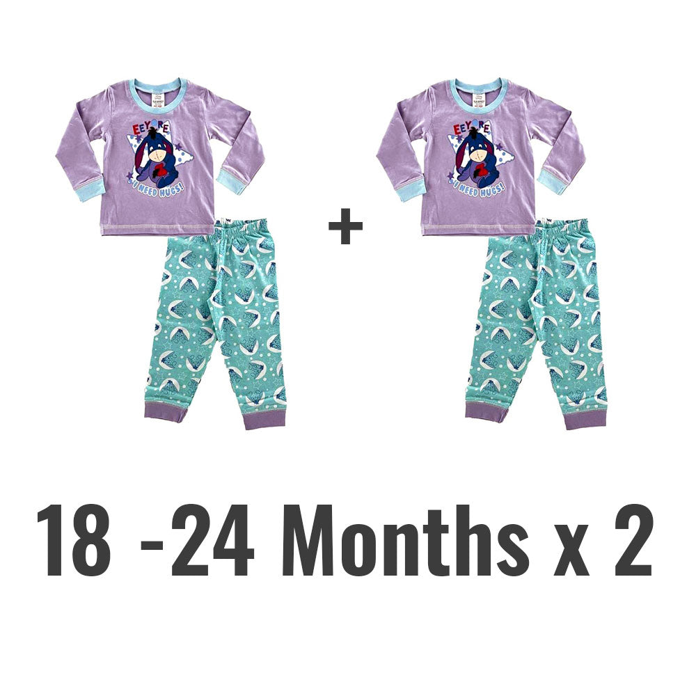 Disney Eeyore Baby Toddler Outift 2 Piece Set - I Need Hugs