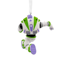 Load image into Gallery viewer, Toy Story Buzz Lightyear ornament on a white background

