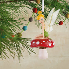 Load image into Gallery viewer, Collectable Disney Tinker Bell &amp; Toadstool Ornament
