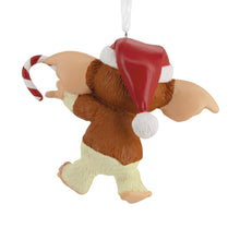 Load image into Gallery viewer, Gremlins Christmas - Gizmo The Mogwai Candy Cane Ornament
