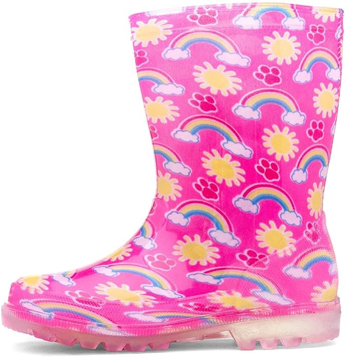 Paw Patrol Skye Pink Welly Boots