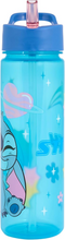 Load image into Gallery viewer, Disney Stitch Water Bottle 600ml – Kids Flip-Up Straw Drinks Bottle BPA Free – Official Disney

