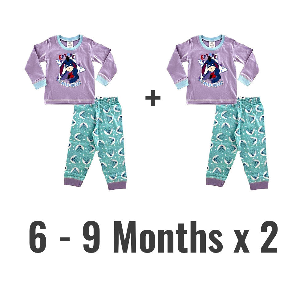 Disney Eeyore Baby Toddler Outift 2 Piece Set - I Need Hugs