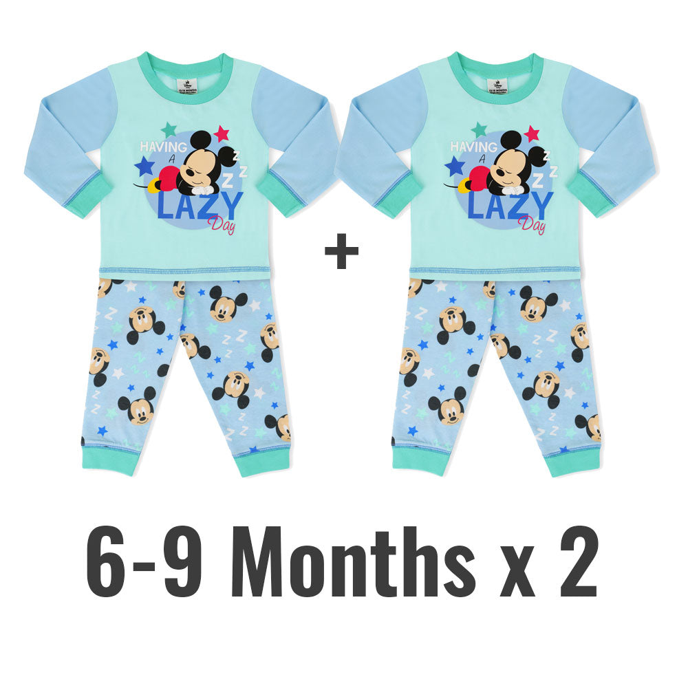 Disney Baby Pyjamas – Mickey Mouse 2 Piece Cotton