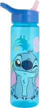 Load image into Gallery viewer, Disney Stitch Water Bottle 600ml – Kids Flip-Up Straw Drinks Bottle BPA Free – Official Disney
