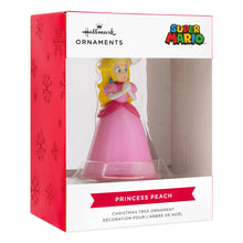 Load image into Gallery viewer, Hallmark Super Mario Princess Peach Christmas ornament packaging
