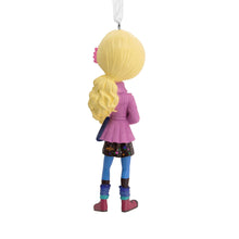 Load image into Gallery viewer, Luna Lovegood Harry Potter  Figurine of a girl with blonde hair, pink jacket, and colorful boots on a white background
