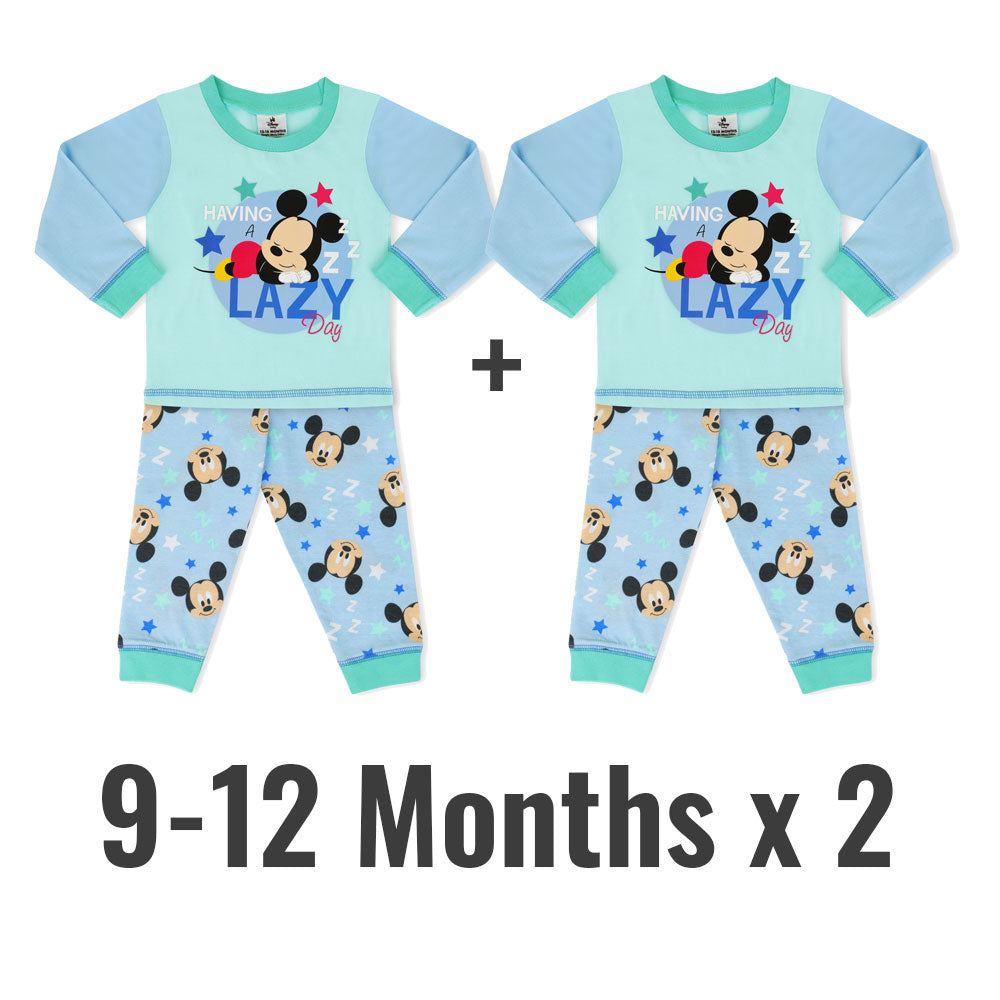 Disney Baby Pyjamas – Mickey Mouse 2 Piece Cotton