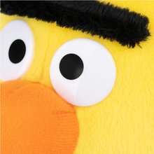 Load image into Gallery viewer, Sesame Street Bert  Close-up of a yellow character with black hair and an orange beak.
