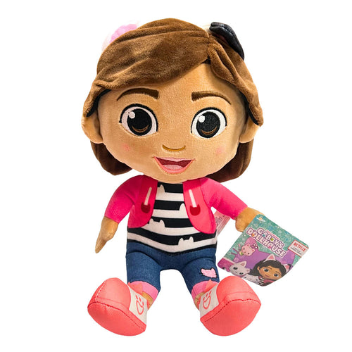 Gabby Plush Doll from Gabby's Dollhouse with Label front view