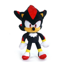 Load image into Gallery viewer, Sonic Friends Shadow Plush toy of a character with black, red, and yellow colors on a white background
