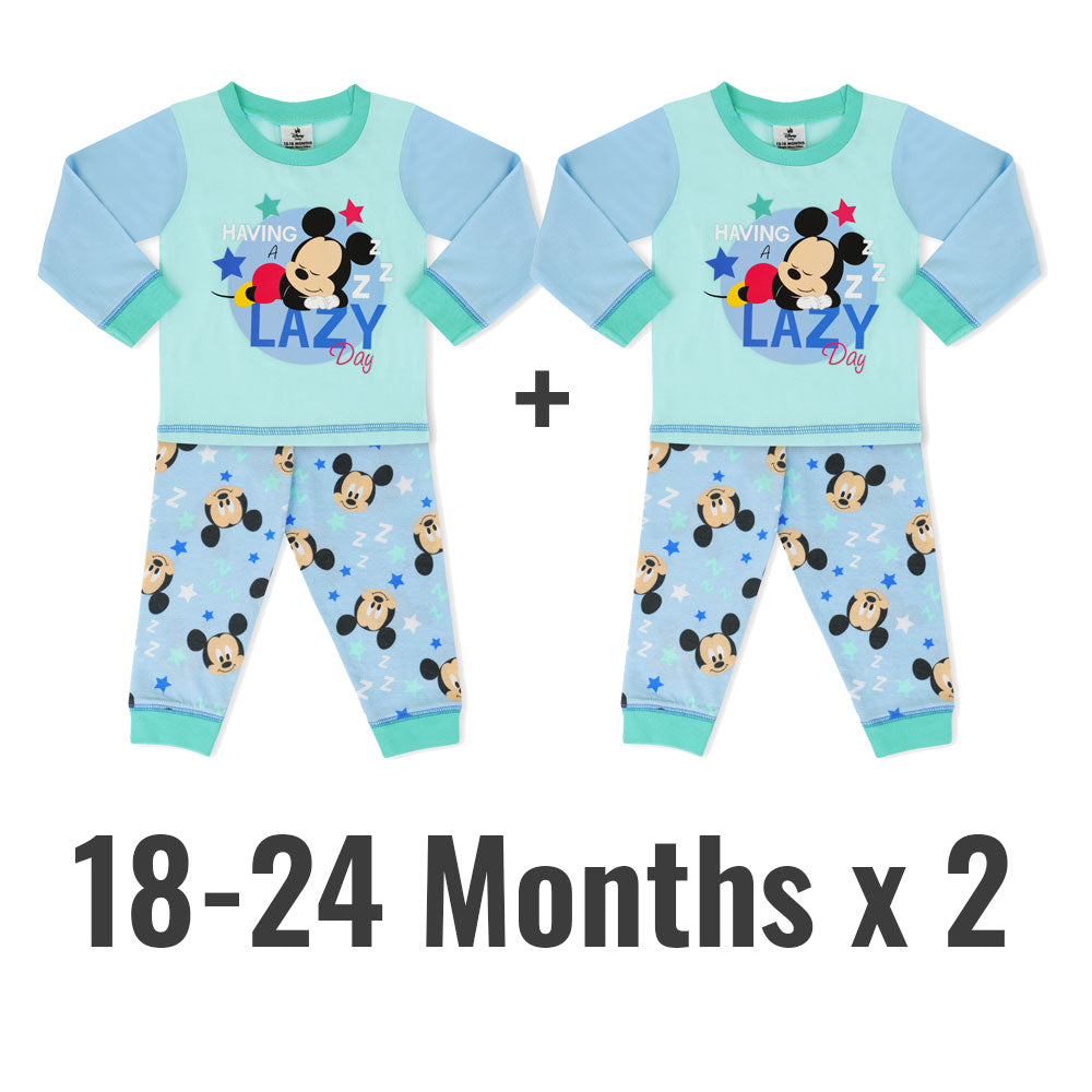 Disney Baby Pyjamas – Mickey Mouse 2 Piece Cotton