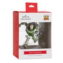 Load image into Gallery viewer, Hallmark Buzz Lightyear Christmas ornament packaging on a white background
