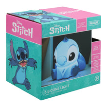 Load image into Gallery viewer, Stitch Disney Stitch silicone light packaging with character illustration on a white background
