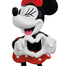 Load image into Gallery viewer, Minnie Mouse figurine with red bow and dress on a white background
