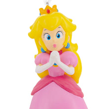Load image into Gallery viewer, Princess Peach Colorful figurine of a princess character with yellow hair and pink dress on a white background
