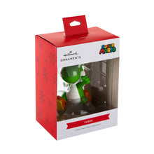 Load image into Gallery viewer, Hallmark Super Mario Yoshi Christmas tree ornament packaging on a white background
