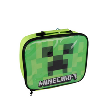 Load image into Gallery viewer, Minecraft Insulated Lunch Bag for School or Play Packed Lunch
