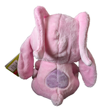 Load image into Gallery viewer, Disney Lilo &amp; Stich Angel Snuggletime  Pink plush toy with a tag on a white background rear view
