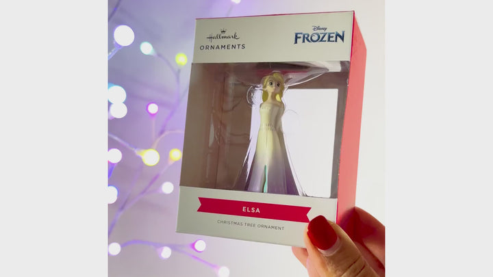 Frozen 2 Elsa Ornament Unboxing Video