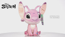 Load and play video in Gallery viewer, Disney Lilo &amp; Stitch 12&quot; (30cm) Angel Feature Plush Soft Toy with Sound
