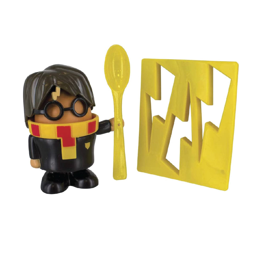 Harry Potter Egg Cup and Toast Cutter on white background