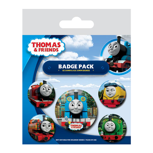 Thomas & Friends 5 Badge Pack packaging