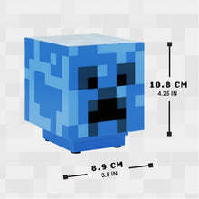 Load image into Gallery viewer, Minecraft Charged Creeper Light dimensions 10.8cm x 8.9cm
